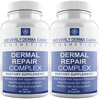 Beverly Dermal Repair Complex Supplement with Biotin, Vitamin B12, Vitamin B6, Vitamin C, Vitamin D & Vitamin E - Best Formula On The Market - 2 Bottles