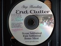 Stop Hoarding, End Clutter Get Over The Addiction of Keeping Stuff Subliminal CD