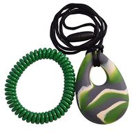 chubuddy Buds Swirl & Springz Fidget Bracelet Set (Green)