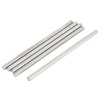 uxcell a14061800ux0209 5 Pcs 3mm Dia 6cm Long Stainless Steel Transmission Round Rods (Pack of 5)