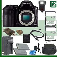Samsung NX30 Mirrorless Digital Camera Body Only + 16GB + 32GB Green's Camera Bundle 7