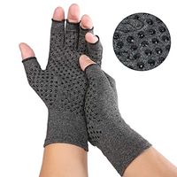 Fingerless Compression Arthritis Gloves for Women & Men, Women Men Compression Gloves for Arthritis for Relieve Arthritis Symptoms, Raynauds Disease & Carpal