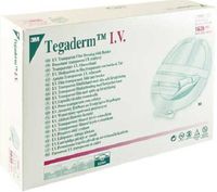 IV Dressing 3M Tegaderm 8.5 X 10-1/2 cm Oval Film - 50 Per Box