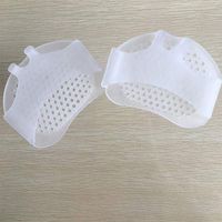 MADELEINE PRESTON Metatarsal Sleeve with Sole Cushion Gel Pads 5 Pair and Metatarsal Pads Ball of Foot Cushions Gel Foot Pads for Rapid Pain Relief 5 Pair