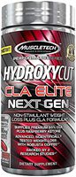 MuscleTech Hydroxycut CLA Elite Next Gen, Non Stimulant Weight Loss Plus CLA Formula, 100 Count