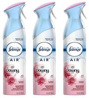 Febreze Air Refresher - With Downy April Fresh Scent - With NEW OdorClear Technology - Net Wt. 8.8 OZ (250 g) Per Bottle - Pack of 3 Bottles