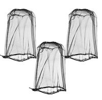 Mosquito Net for Head, Durable Net Mesh, Great for Outdoor Activities, 3-Pack (Head Nets - 3 Pack)