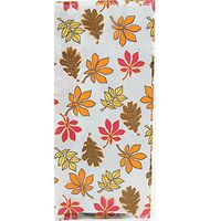 Fall Leaves Cellophane Bags