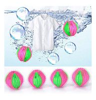 Jeeke 12pcs Hair Removal Laundry Ball Clothes Personal Care Hair Ball Cleaning Ball Eco-Friendly Washer Balls Enhance Your Machine Cleaning Power (Multicolor)