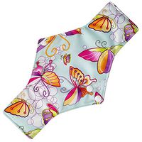 Menstrual Pads Bamboo Reusable Washable Sanitary Napkins Cloth Menstrual Pad with Charcoal Absorbent Layer Overnight Long Panty Liners for Women/Mama New Patterns (D)