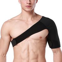 K-mover Shoulder Brace with Improved Stability Breathable Nylon Shoulder Support, Compression Sleeve, Adjustable Wrap Band for Injury Prevention, Dislocated AC Joint and so on (Right)