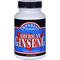 Imperial Elixirs, American Ginseng, 100 Capsules
