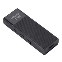 ASHATA Mini Portable Wireless Bluetooth 4.1 Headphone Amplifier AMP with Noise Reduction, 10 Hours Working Time 3.5mm HiFi Stereo Audio Amplifier for Mobile Phone, Black