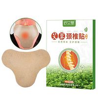 12 Pcs/Box Wormwood Extract Pads for Cervical Spine Pain Relief, Promote Blood Circulation, Reduce Inflammation Self-Heating Sticker Cold Protection Keep Warm