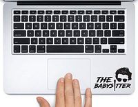 Steve the Babysitter Stranger Things Printed Trackpad Clear Vinyl Decal Sticker Compatible with Apple MacBook Pro Air 11" 12" 13" 15" All Years Laptop Trackpad Keyboard (11 " Macbook Air)