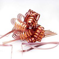 Mimi Pack Easy Pull and Tie Metallic Shine Bows (Blue)