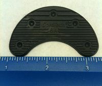 Plastic Heel Plate Saver By Soletech Inc. - Size 5 (6 Pair/w Nails)