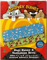 Kids Bugs & Taz Bandages 3/4'' 100/box