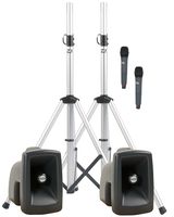 MegaVox Deluxe AIR Package 2 w/Two Handheld Mics & AIR Companion