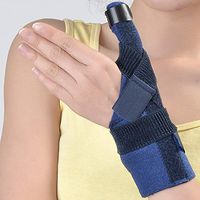 LLDY Finger Sleeve Support Protector Malleable Metallic Splint to Align and Stabilize The Fractured or Injured Distal Finger Prevents Finger Injury During Sports