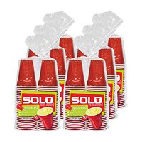 Solo Cup Red Plastic Party Cups, 9 Ounce, 300 Count