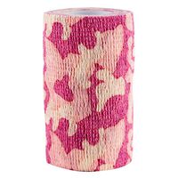 Finn-Tack Flex Bandages - Camo Pink