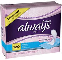 Always Thin, Unscented 120 ea (Pack of 7)