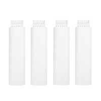 Cord Cover for Wall Mounted TV Cable Concealer Floor Raceway Cable Management Sleeve for Home or Office 4pcs