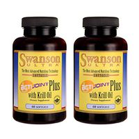 Swanson Acti-Joint Plus with Krill Oil 60 Sgels (2 Pack)