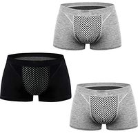 W Magnetic Underwear 26 Magnets Soft Absorption Human Physiological Circulation and Health for Men,3XL