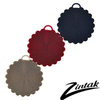 Silicone Scrubber | Loofah | Sponge | Body Scrubber | Easy to Clean | Multipurpose for Kitchen Bathroom Cleaning Brush | 3 Pack Rustic Colors by Zintak