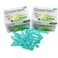Greenlan 30 Gauge Lancets - 100 Count Box