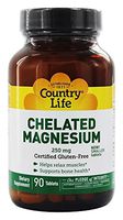 Country Life - Chelated Magnesium, 250 mg - 90 Tablets