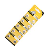 YCDC 10Pcs AG3 LR41 392 SR41 192 LR736 Button Coin Cell Alkaline Battery 1.55V