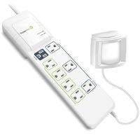 Trickle Star 183SS-US-8XX/10 Motion Sensor PowerStrip, 1080 Joules, 10 -Feet Cord