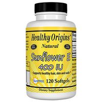 Healthy Origins Sunflower Vitamin E-400 IU, 120 Softgels