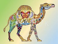 Hi-Look Microfiber Cleaning Cloth - Camel