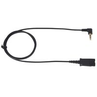 Headset QD (Quick Disconnect),Compatible with Plantronics Headset.QD Cable with Single 3.5mm Plug for Smartphones Mobile Phones,Laptop etc