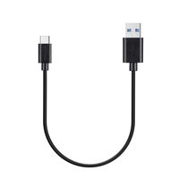 MaGeek (1ft) Short USB Type C to USB 3.0 Cable for Galaxy S8, S8+, MacBook, Nintendo Switch, Sony XZ, LG V20 G5 G6, HTC 10 and More(Black)