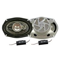 Absolute USA PRO6993 6-Inch x 9-Inch 3-Way 500-Watts Max Total With Dome Tweeter