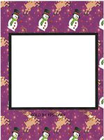 Christmas Snowman & Reindeer Stationery Printer Paper 51 Sheets