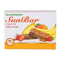 SunBar® Herbal Food Bar, Fruit Flavor, 10 Pack