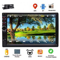 EINCAR Car GPS Navigation Stereo Double 2 Din Head Unit Bluetooth 7 inch LCD Touch Screen 1G + 16G Support FM Radio/GPS Navigation/Steering Wheel Control Free Backup Camera