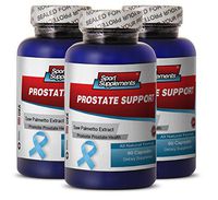 Prostate Supplement Saw Palmetto - Prostate Support - Boost Sexual Activity and Energy with top Prostate Support Supplement (3 Bottles 180 Capsules)