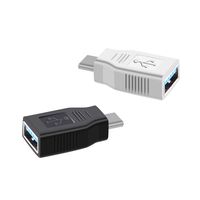 Type C to USB 3.0 Adapter for MacBook Pro 2019/2018, MacBook Air 2018, Pixel 3, Dell XPS, and More Type-C Devices, 2 Piece Set