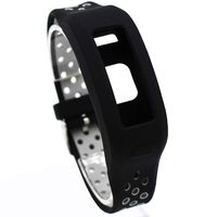 Runtenic for Garmin vivosmart HR, Wireless Replacement Band Strap Garmin vivosmart HR Strap for Garmin vivosmart HR Smartwatch Bracelet Accessories Bands (Black Gray)