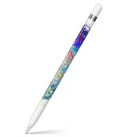 igsticker Ultra Thin Protective Body Stickers Skins Universal Decal Cover for Apple Pencil 1st Generation (Apple Pencil Not Included) 008597 Ink　Green　Blue　Pattern　Paint