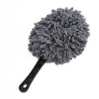 CH Super Soft Microfiber Car Dash Duster , Car Interior Cleaning and Home Use Dusting Brush Grey