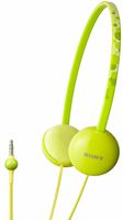 Sony MDR-370LP Stereo Headphones with Velvet-Like Earpads & Built-in Cord Adjuster (Green)