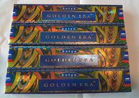 Golden Era Satya Incense Sticks - Set of 4 Packs of 15 Grams Each